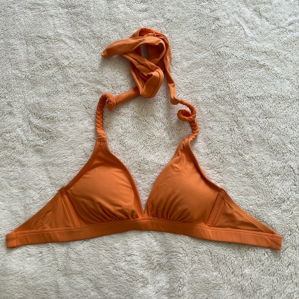 Kona Sol Vibrant Orange Bikini Top